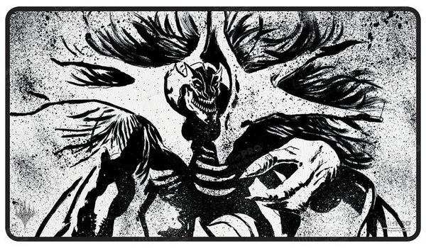 Ultra Pro Playmat - Tapis de jeu cousu en noir  -  Magic The Gathering  -  March of the Machine