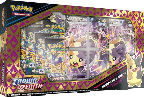 Pokémon - Boîte premium Treasures collection  -  Crown Zenith  -  Morpeko V-Union