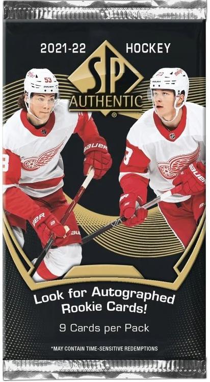 Upper Deck - Booster Hobby  -  SP Authentic 2021-22 Hockey