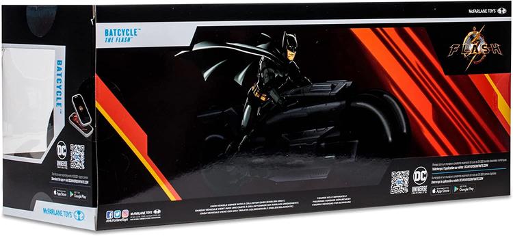 McFarlane - Figurine action de 30cm  -  DC Multiverse  -  The Flash  -  Batcycle