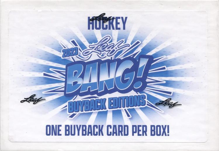 Leaf - Hockey 2023 leaf Bang! Buyback editions