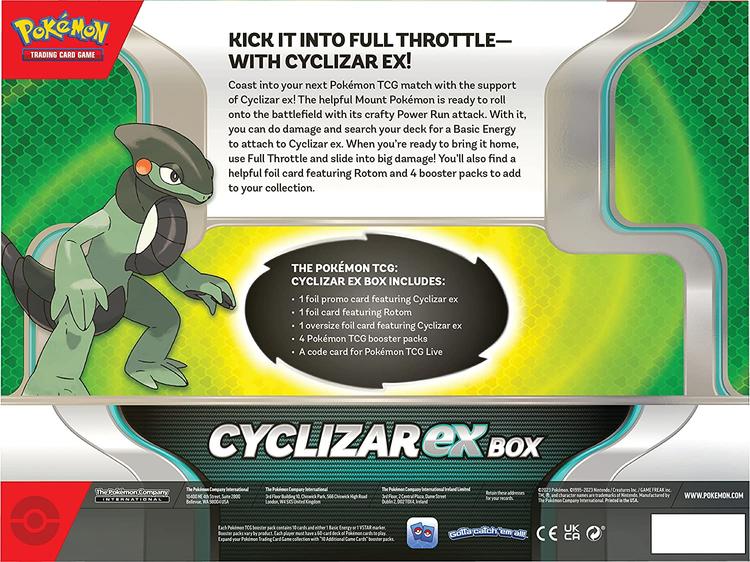 Pokémon - Boîte de Cyclizar Ex