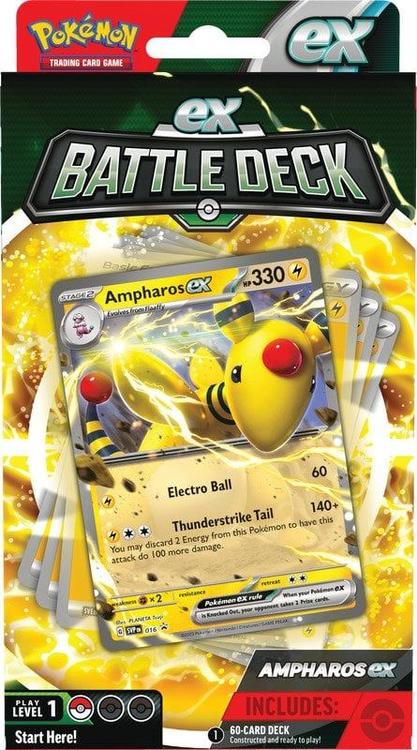 Pokémon - EX Battle deck  ( Ampharos ex / Lucrio ex )