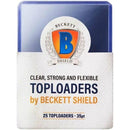Beckett - Paquet de TopLoaders pour carte standard (3" X 4")