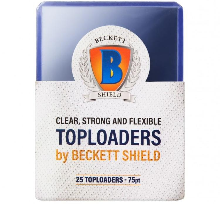 Beckett - Paquet de TopLoaders pour carte standard (3" X 4")