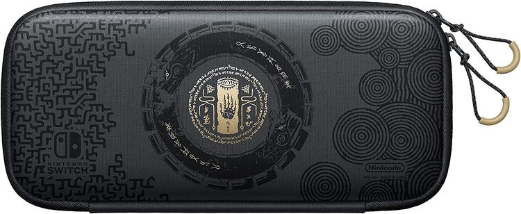 Nintendo - Étuit de transport pour Nintendo Switch + protecteur d'écran édition The Legend of Zelda Tears of the Kindom