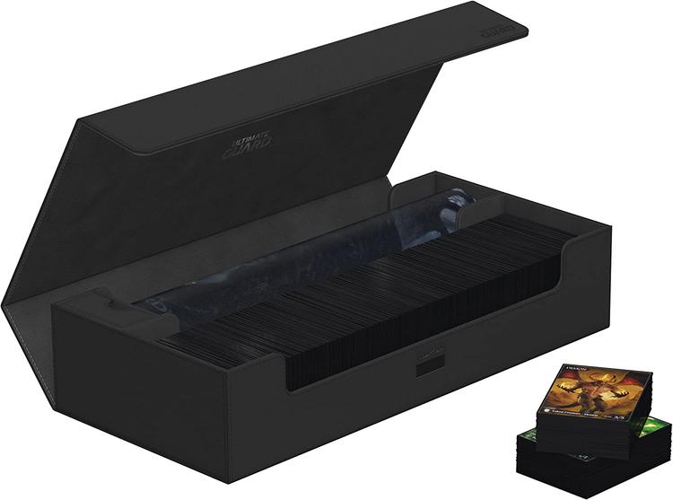 Ultimate Guard - Boîte de rangement pour 550+ cartes  -  Superhive Xenoskin  -  Noire