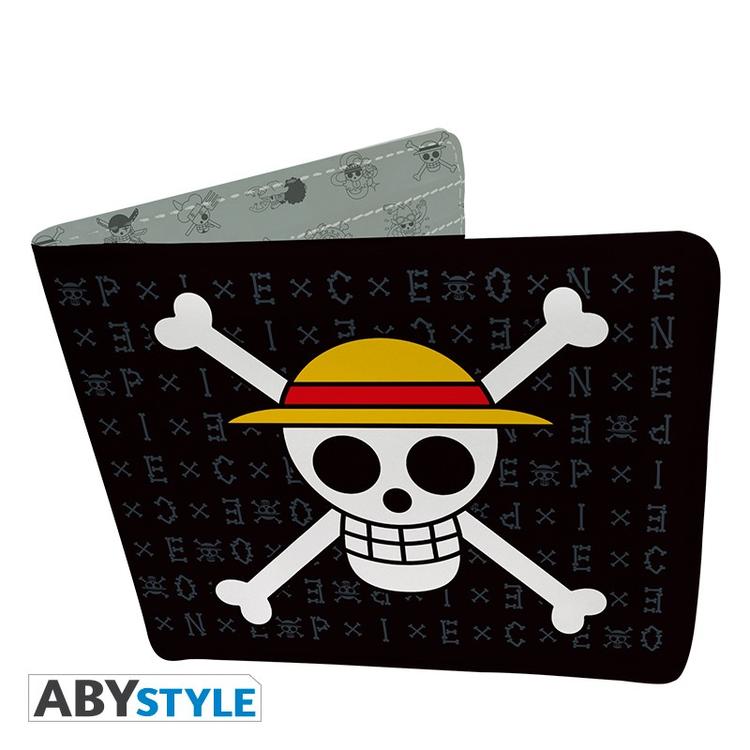 ABYstyle - Coffret cadeau  comprenant un portefeuille à deux volets et un Porte-clés  -  One Piece