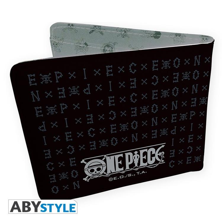 ABYstyle - Coffret cadeau  comprenant un portefeuille à deux volets et un Porte-clés  -  One Piece