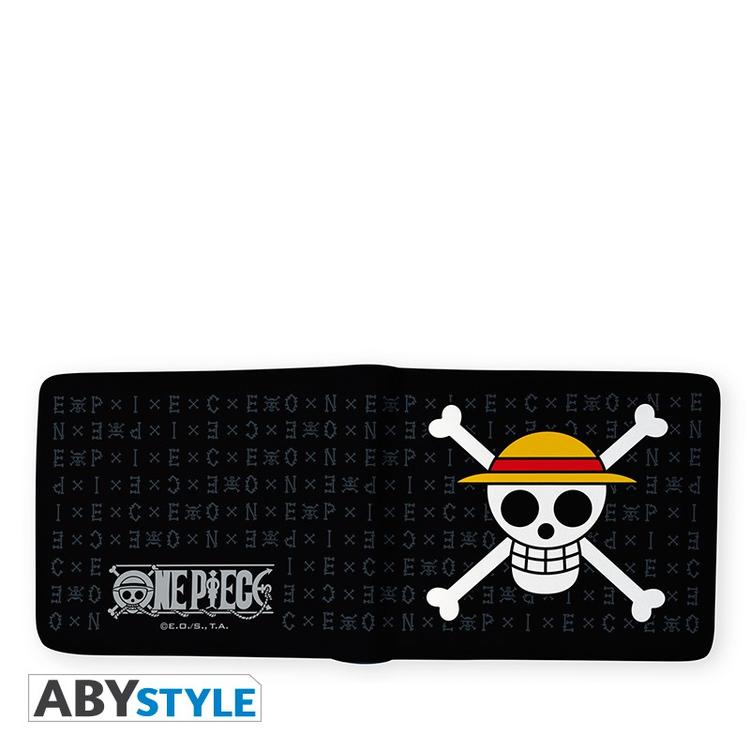 ABYstyle - Coffret cadeau  comprenant un portefeuille à deux volets et un Porte-clés  -  One Piece