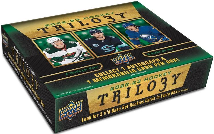 Upper Deck - Booster Hobby - 2022-23 Hockey Trilogy