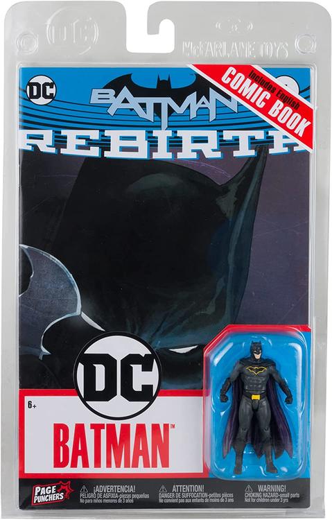 McFarlane - Figurine DC de 7.6cm avec English Comic book -  Batman Rebirth