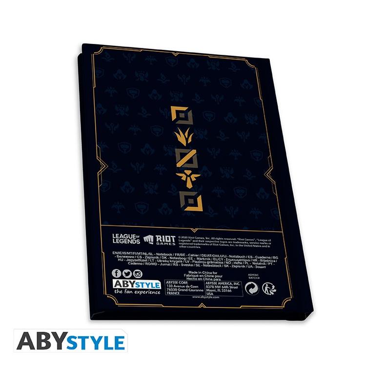 ABYstyle - Coffret Cadeau avec Tasse de 400 ml + broche + cahier de note  -  League of Legends