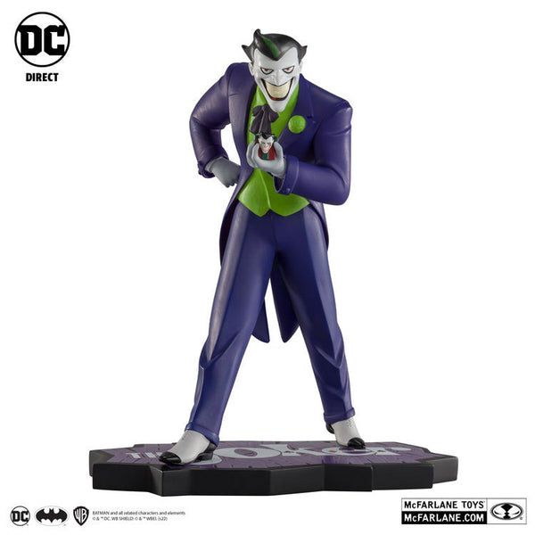 McFarlane - DC Direct - Figurine statue de 19cm  -  The Joker Purple Craze par Bruce Timm