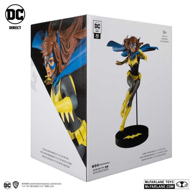 McFarlane - DC Direct - Figurine statue de 29cm  -  Batgirl par Josh Middleton