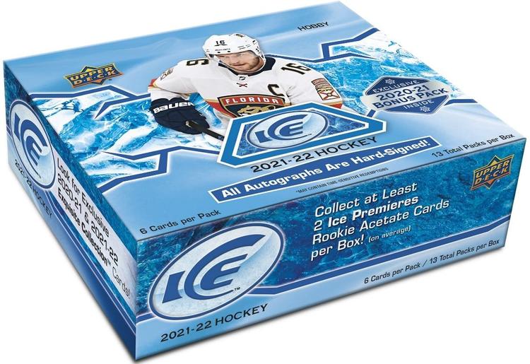 Upper Deck - Booster Hobby  -  Ice 2021-22 Hockey