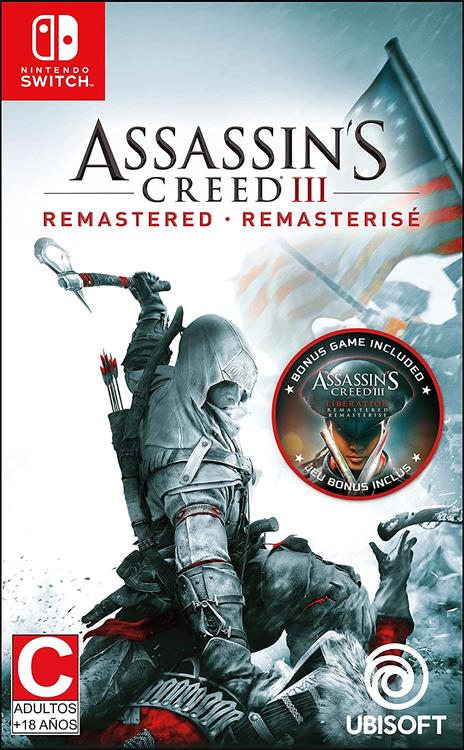ASSASSIN'S CREED III - REMASTERED (used)