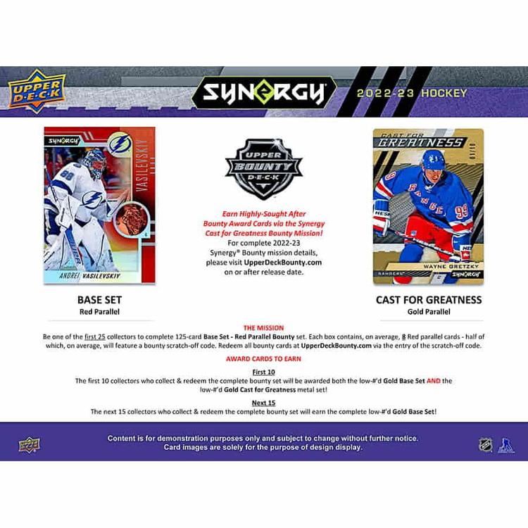 Upper Deck - Booster Hobby - 2022-23 Synergy Hockey