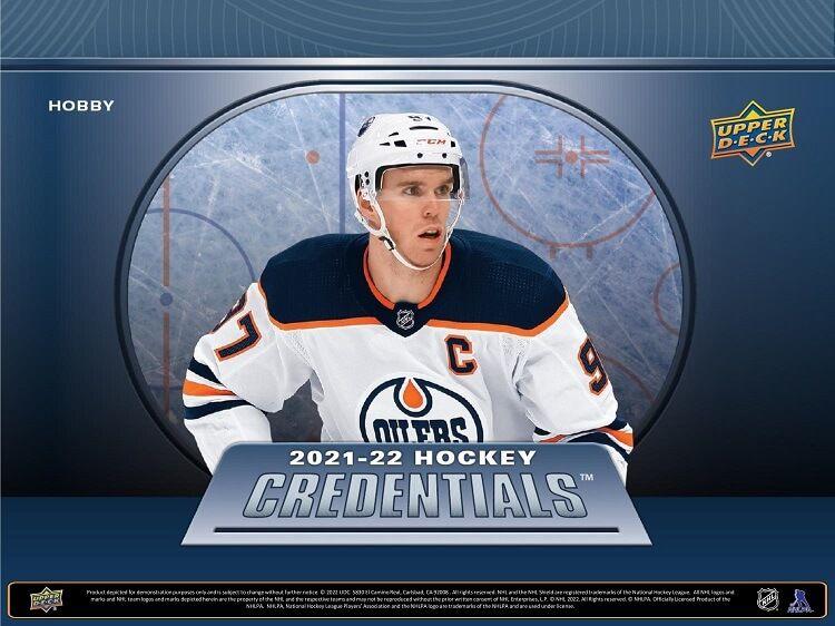Upper Deck - Booster Hobby - 2021-22 Hockey Credentials