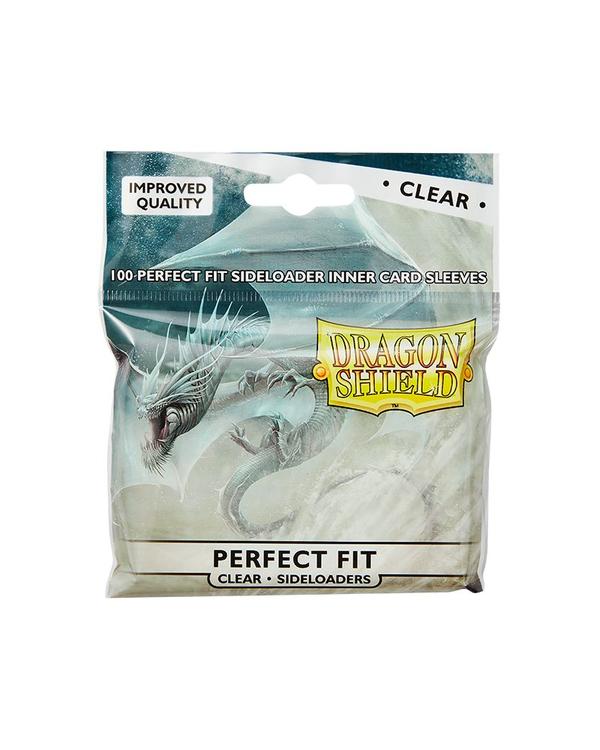 Dragon Shield - 100 standard size card protectors (3" X 4") - Perfect Fit