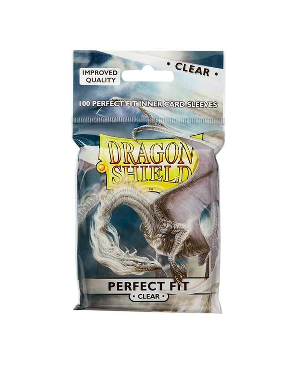 Dragon Shield - 100 standard size card protectors (3" X 4") - Perfect Fit