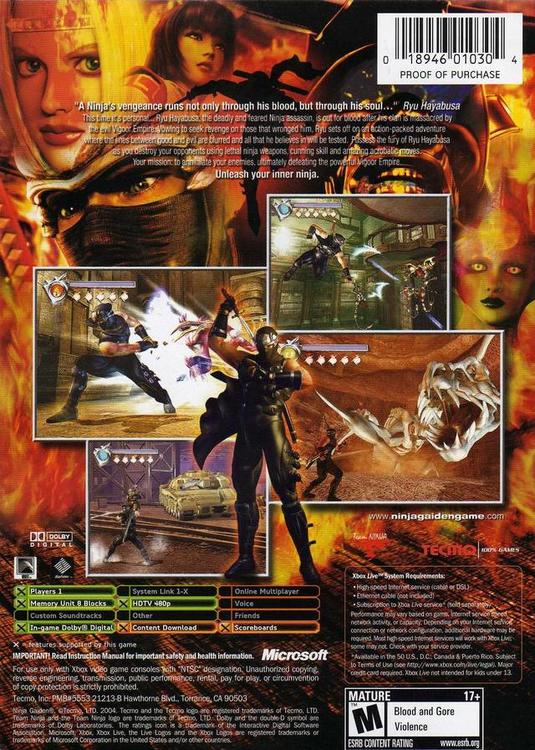 Ninja Gaiden (usagé)