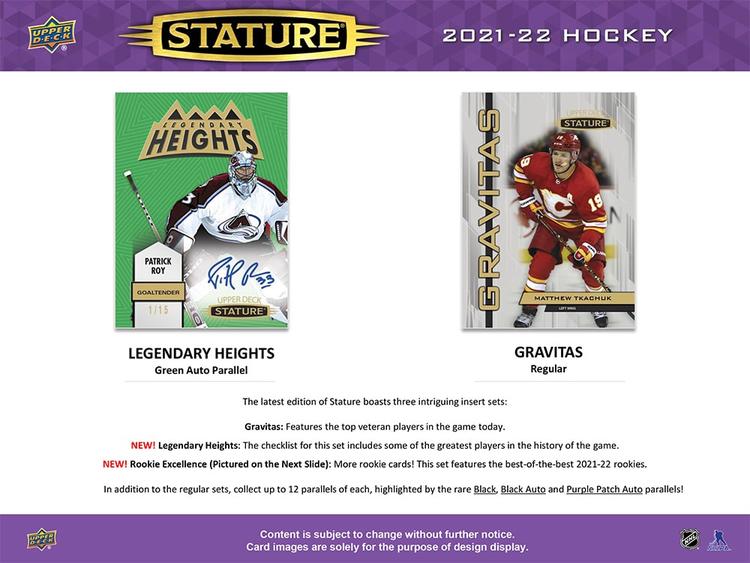 Upper Deck - Hobby Booster Box - Stature 2021-22 hockey