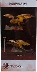McFarlane - Figurine Statue de 38cm  -  Game of Thrones  -  House of the Dragon  -  Syrax