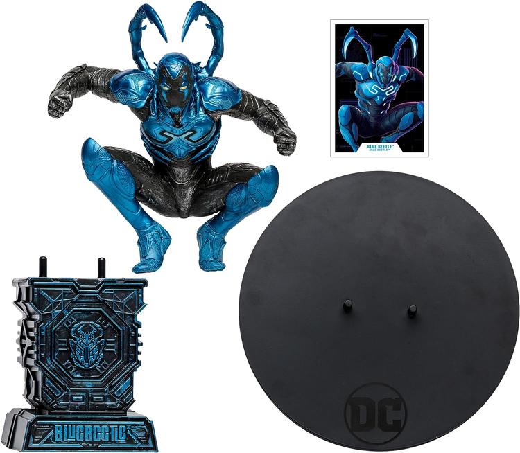 McFarlane - Figurine statue de 30cm  -  DC Multiverse  -  Blue beetle