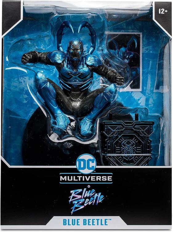 McFarlane - Figurine statue de 30cm  -  DC Multiverse  -  Blue beetle