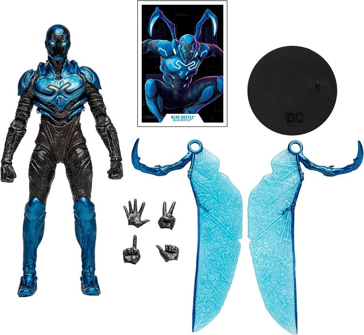 McFarlane - Figurine action de 17.8cm  -  DC Multiverse  -  Blue Beetle battle mode