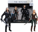 McFarlane - Figurine action de 17.8cm  -  The Witcher  -  Ciri & Geralt of Rivia