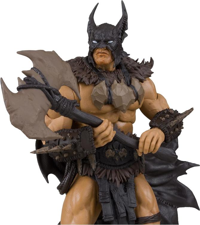 McFarlane - DC Direct - Figurine DC de 17.8cm  -  DC Batman fighting the frozen Comic book inclus  -  Batman