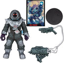 McFarlane - DC Direct - Figurine DC de 17.8cm  -  DC Batman fighting the frozen Comic book inclus  -  Mr. Freeze