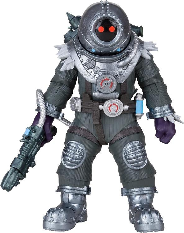 McFarlane - DC Direct - Figurine DC de 17.8cm  -  DC Batman fighting the frozen Comic book inclus  -  Mr. Freeze