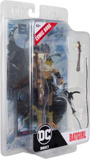McFarlane - DC Direct - Figurine DC de 17.8cm  -  DC Batman fighting the frozen Comic book inclus  -  Batgirl