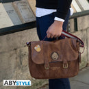 ABYstyle - Brown leather shoulder bag - Wizarding Word of Harry Potter - Hogwarts Alumni