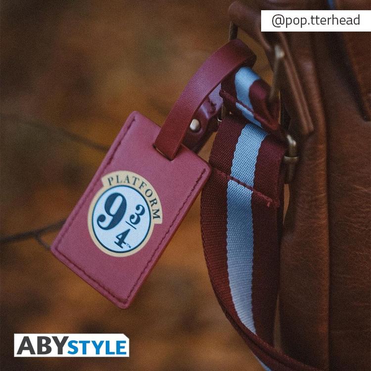 ABYstyle - Sac bandoulière en cuir brun - Wizarding Word of Harry Potter  -  Hogwarts Alumni