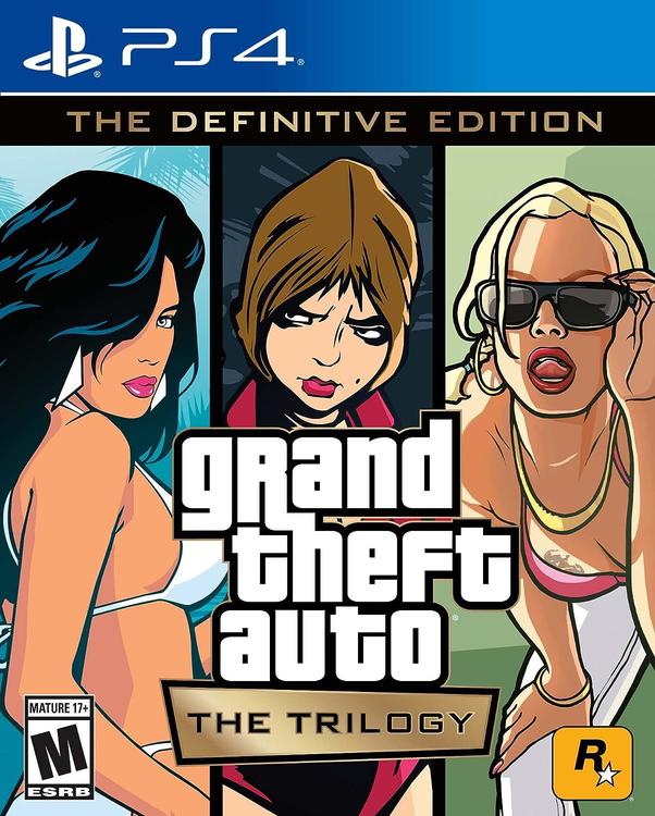 GRAND THEFT AUTO  -  THE TRILOGY  -  THE DEFINITIVE EDITION (usagé)