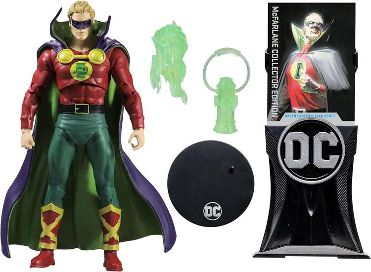 McFarlane Collector edition - Figurine action de 17.8cm  -  DC Multiverse  -  Green Lantern Alan Scott  -  Day of Vengeance