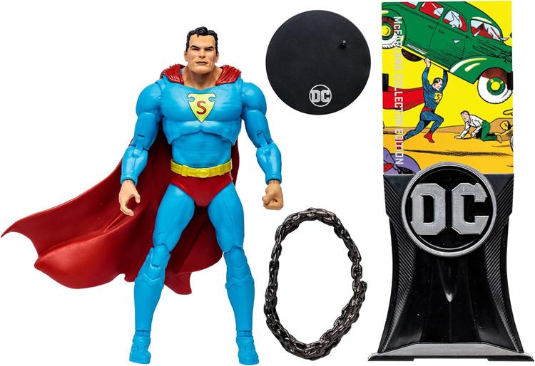 McFarlane Collector edition - Figurine action de 17.8cm  -  DC Multiverse  -  Superman  -  Action comics