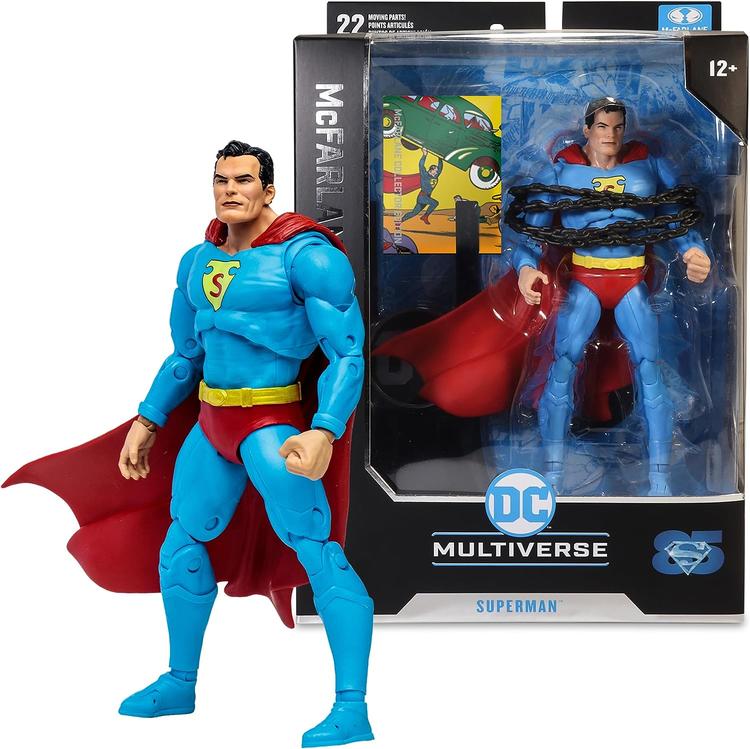 tMcFarlane Collector edition - Figurine action de 17.8cm  -  DC Multiverse  -  Superman  -  Action comics
