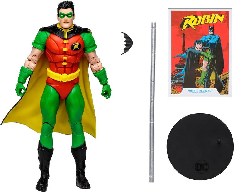 McFarlane - Figurine action de 17.8cm  -  DC Multiverse  -  Robin Tim Drake  -  Robin reborn
