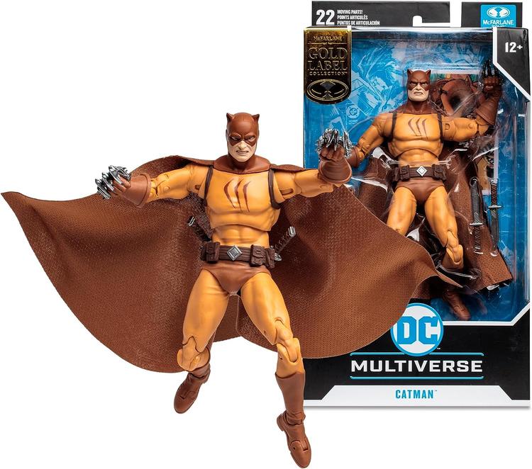 McFarlane - Gold Label collection  -  Figurine action de 17.8cm  -  Catman  -  Villains united