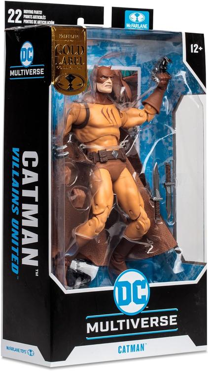 McFarlane - Gold Label collection  -  Figurine action de 17.8cm  -  Catman  -  Villains united