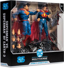 McFarlane - Figurine action de 17.8cm  -  DC Multiverse  -  Superman vs Superman of earth-3