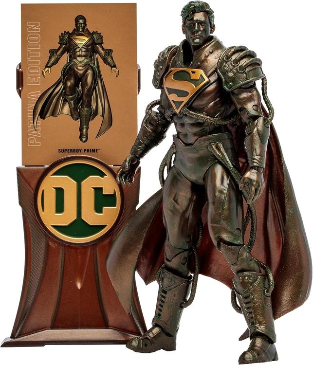 McFarlane - Gold Label collection  -  Figurine action de 17.8cm  -  Authenticated limited edtion 4010 PCS  -  Superboy-prime  -  Infinite crisis patina edition