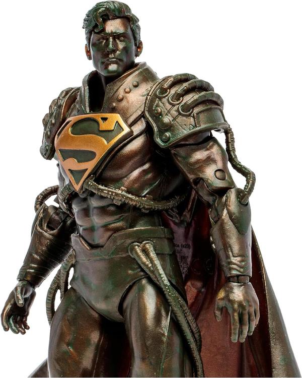 McFarlane - Gold Label collection  -  Figurine action de 17.8cm  -  Authenticated limited edtion 4010 PCS  -  Superboy-prime  -  Infinite crisis patina edition