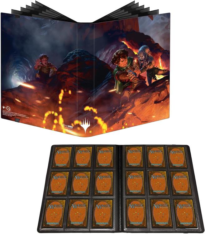 Ultra Pro - Portfolio 9 pochettes - 360 emplacements  -  Magic The Gathering The Lord of the rings: Tales from middle-earth  -  Frodo & Golum