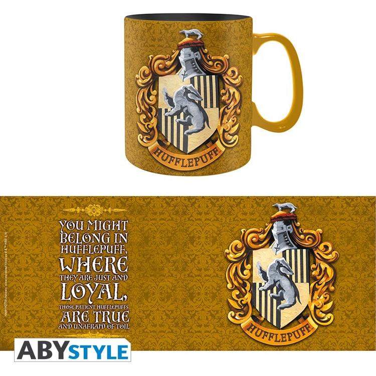 ABYstyle - Grande tasse de 460 ml  -   Wizarding World of Harry Potter hufflepuff